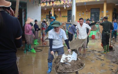 Borkena Charity's emergency response to recent flooding in northern and north-central Vietnam