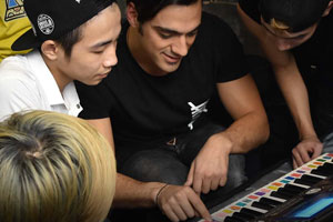 Borkena Charity Children learning to cook